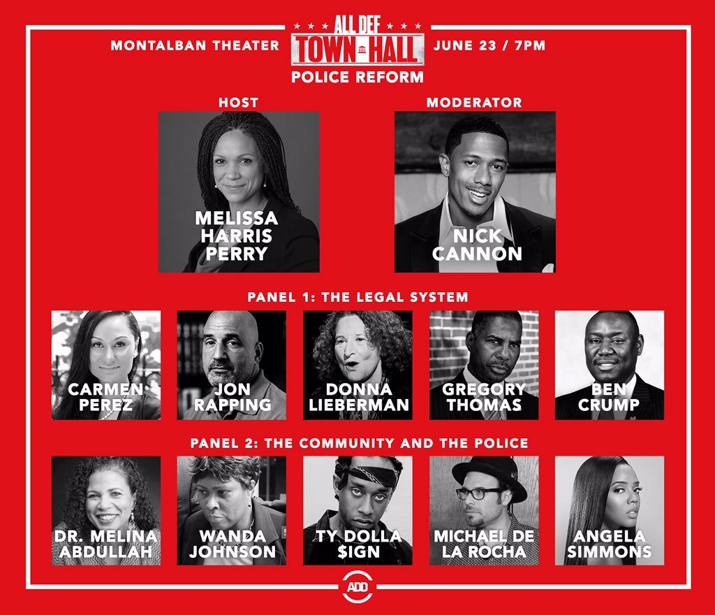 Nick Cannon All-Def Digital Town Hall
