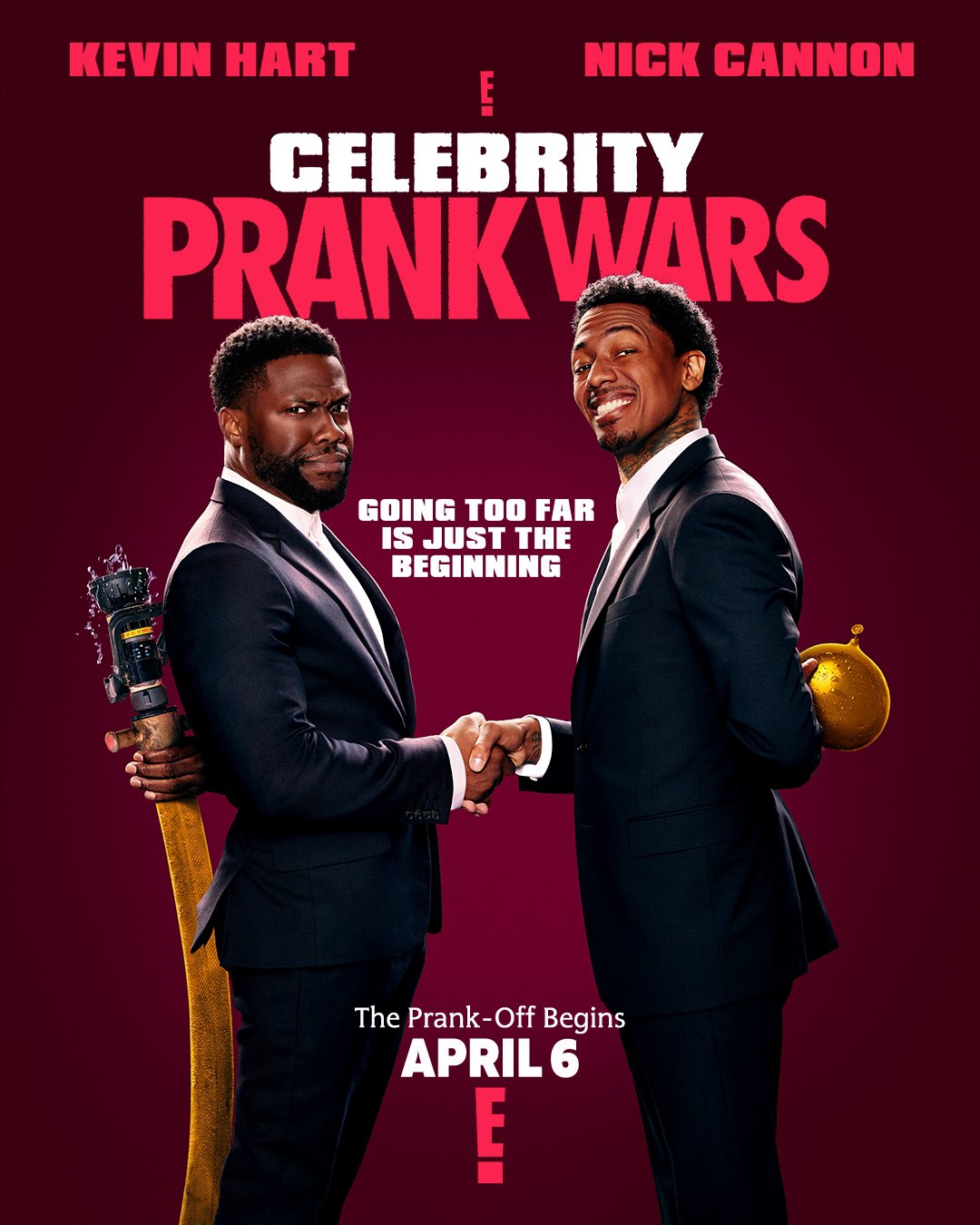 Nick Cannon & Kevin Hart Bring “Celebrity Prank Wars” to E! Network